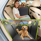 2-in-1 Dog Car Seat Cover for Back Seat Transform to Passenger Mode