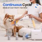 Dog Dryer with Cool-Warm-Hot Cycle Mode