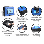 "The Porta-Pawty" Travel Litter Box - Portable Bathroom for Cats