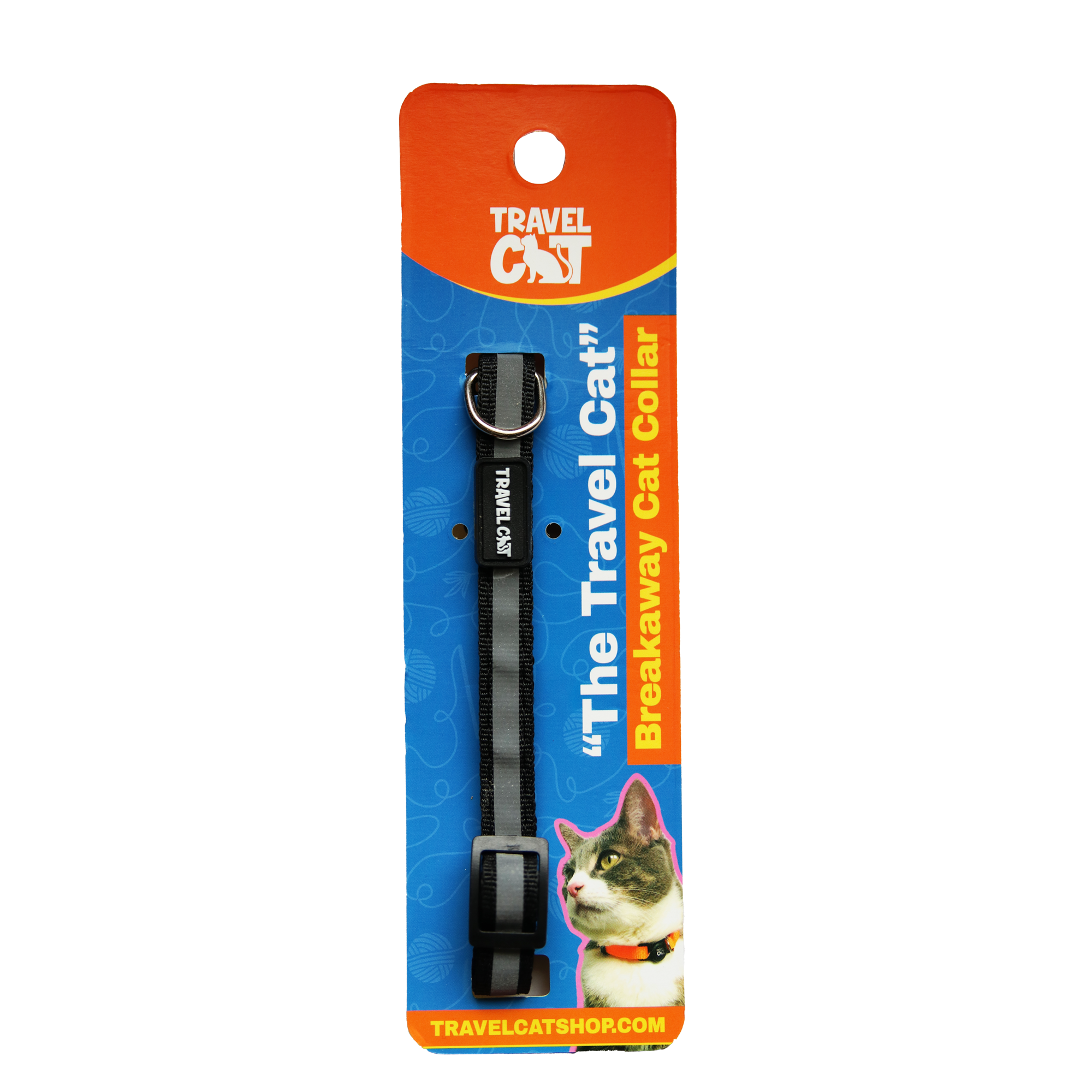 “The Travel Cat” Breakaway Cat Collar