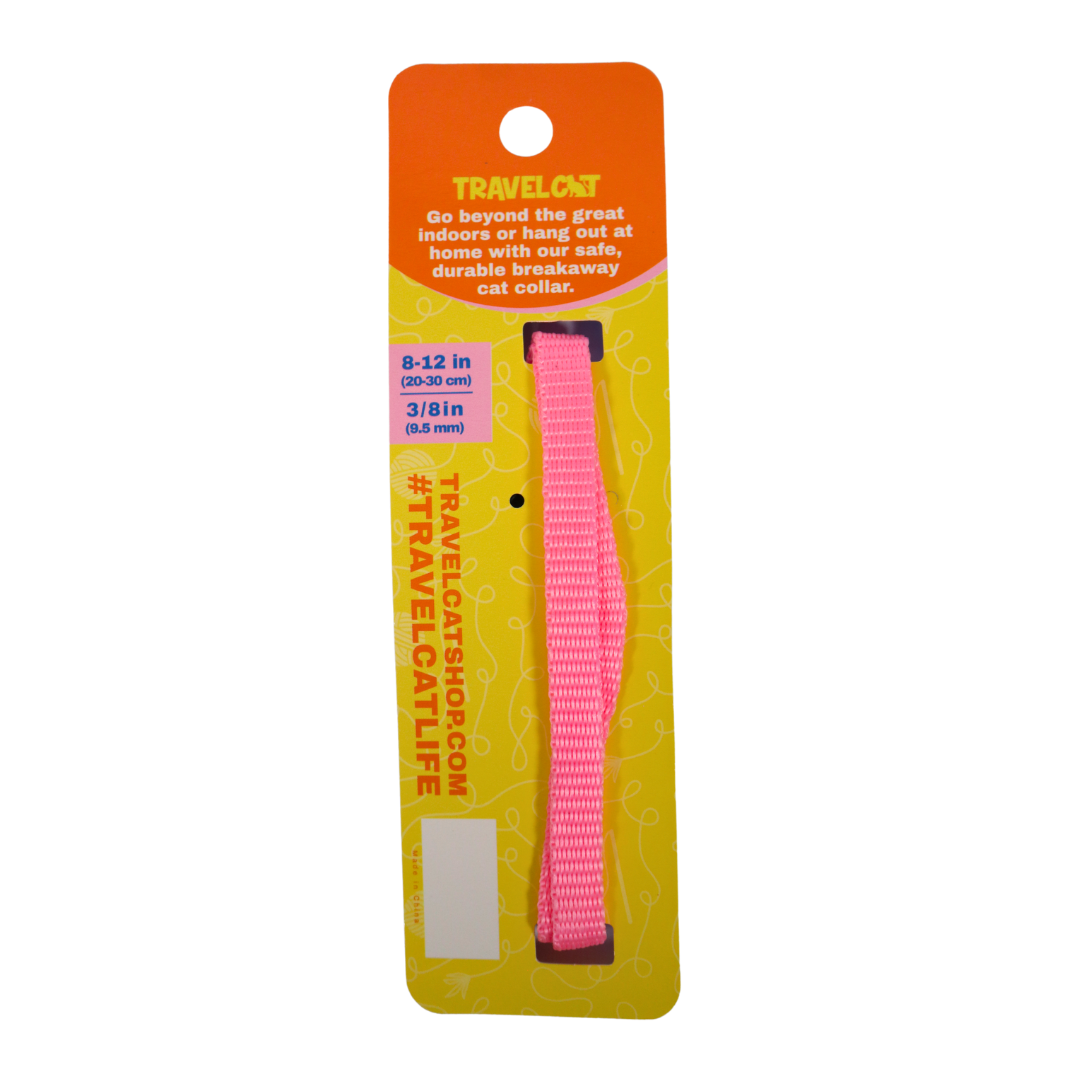 “The Travel Cat” Breakaway Cat Collar