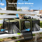 Dual Expandable Cat Carrier Bag with Stable Structure Breathable Pet Handbag