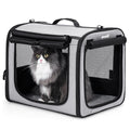 Portable Dog Car Carrier Crate Transportation Carrier Light Weight