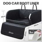 SUV Cargo Liner for Dogs,Heavy Duty Pet Trunk Liner Cargo Cover with Soft Cushion