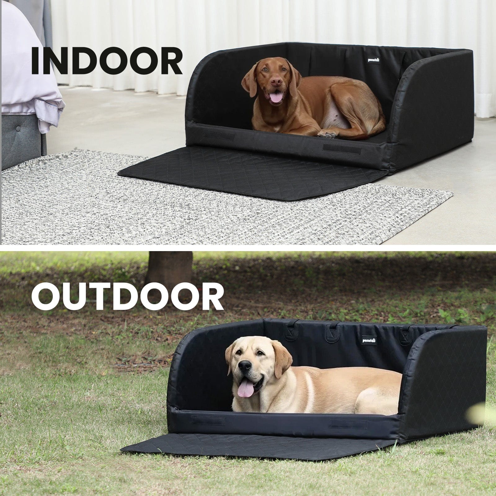 SUV Cargo Liner for Dogs,Heavy Duty Pet Trunk Liner Cargo Cover with Soft Cushion