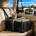Dual Expandable Cat Carrier Bag with Stable Structure Breathable Pet Handbag