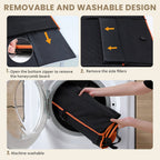 Back Seat Extender for Dogs with 3cm Pearl Cotton