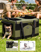 Cat Dual-Compartment Frame Handbag