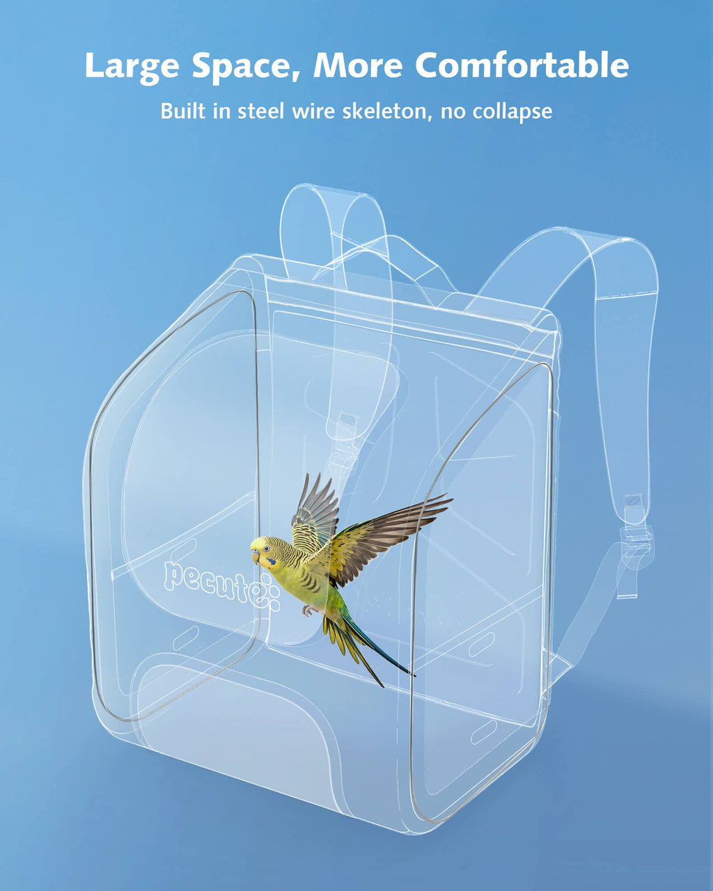 Bubble Bird Parrot Backpack