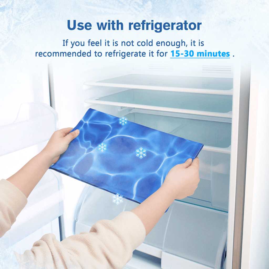 XS-XXL Cooling Mat  Water Ripples