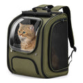Bubble Cat Backpack Carrier Large Space Ergonomic 3D Design Breathable & Shaded