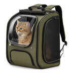 Bubble Cat Backpack Carrier Large Space Ergonomic 3D Design Breathable & Shaded