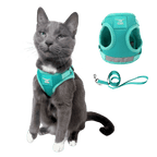 The Jackson Galaxy x Travel Cat Harness & Leash Set