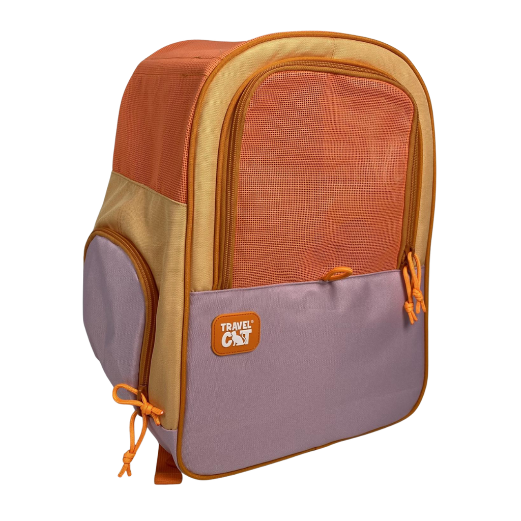 "The Explorer" Cat Backpack - Sunset Pink