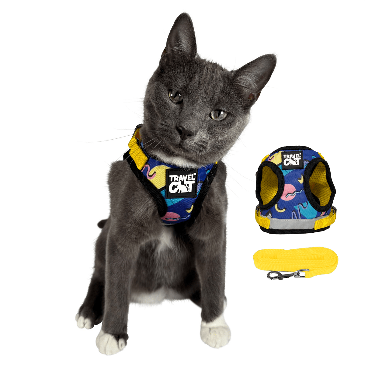"The True Adventurer" Harness and Leash & "The Day Tripper" Harness & Bungee Leash Set
