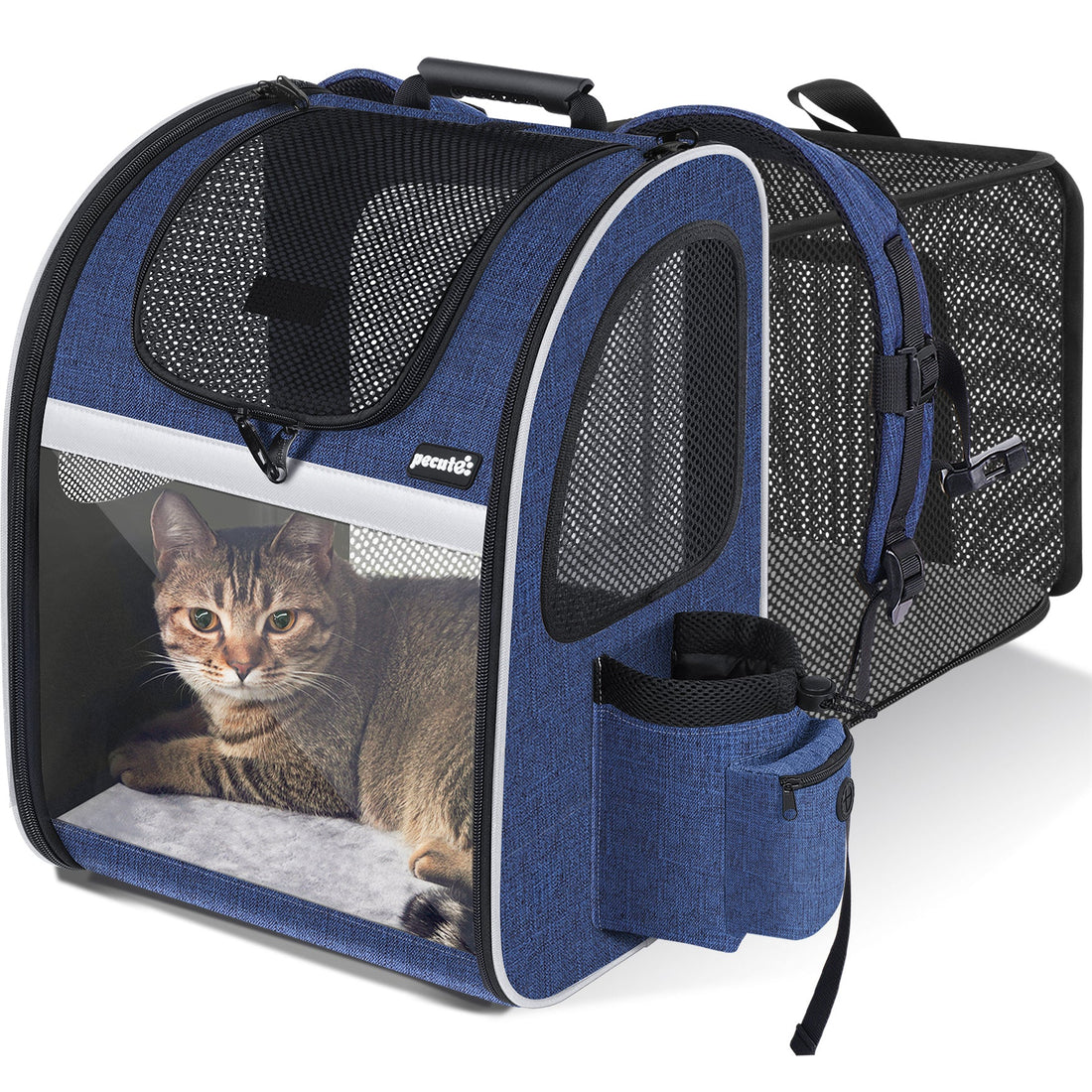 Portable Breathable Rucksack Pet Carrier Backpack