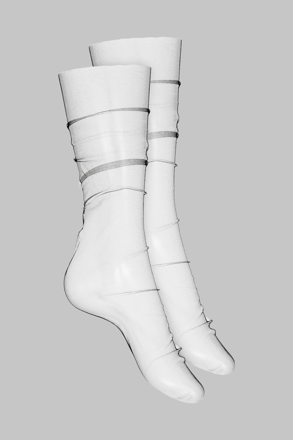 Chaussettes Tulle - Scandale x Maison Close - LEGWEAR