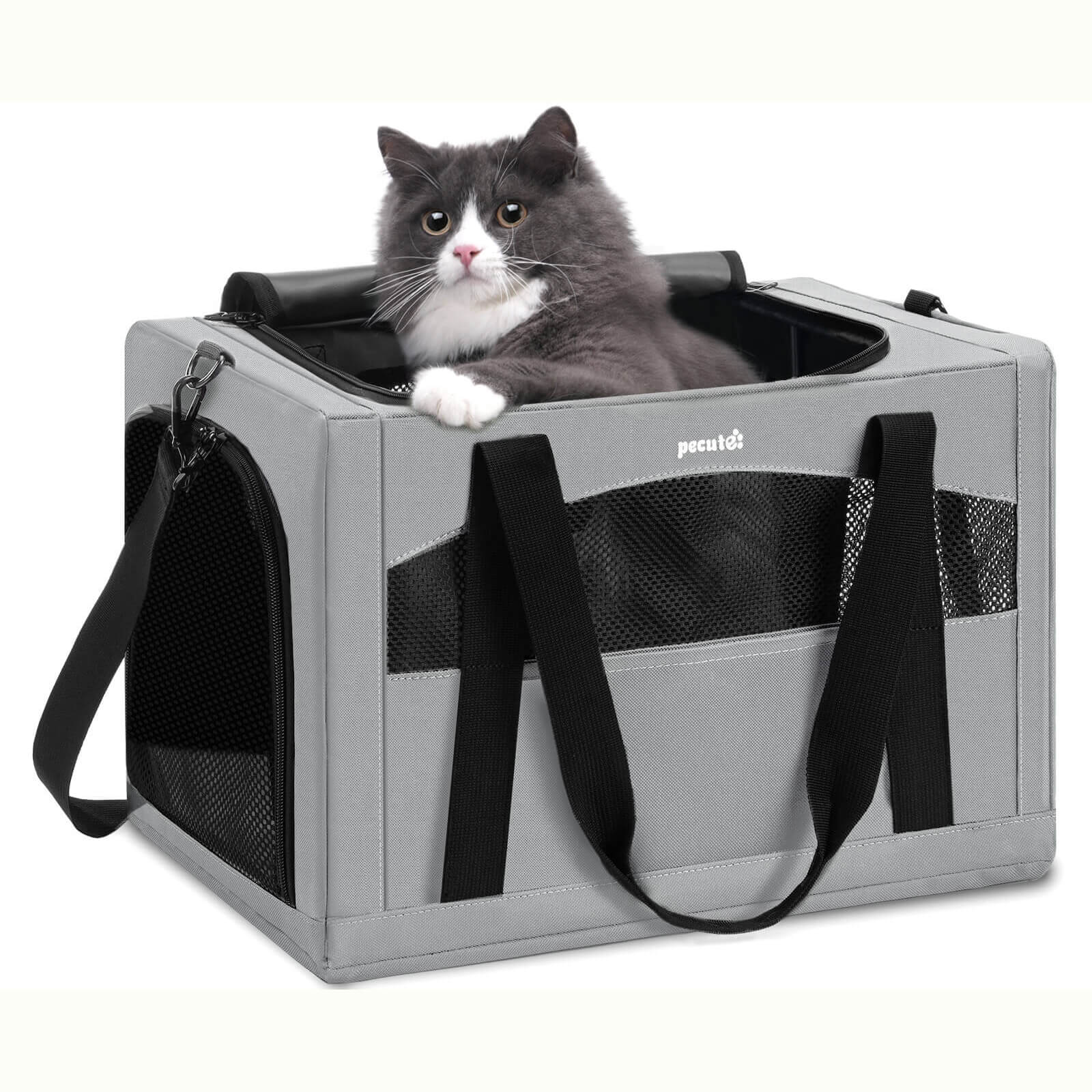 Cat Carrier Handbag Stable Breathable and Portable for Travel and Outing