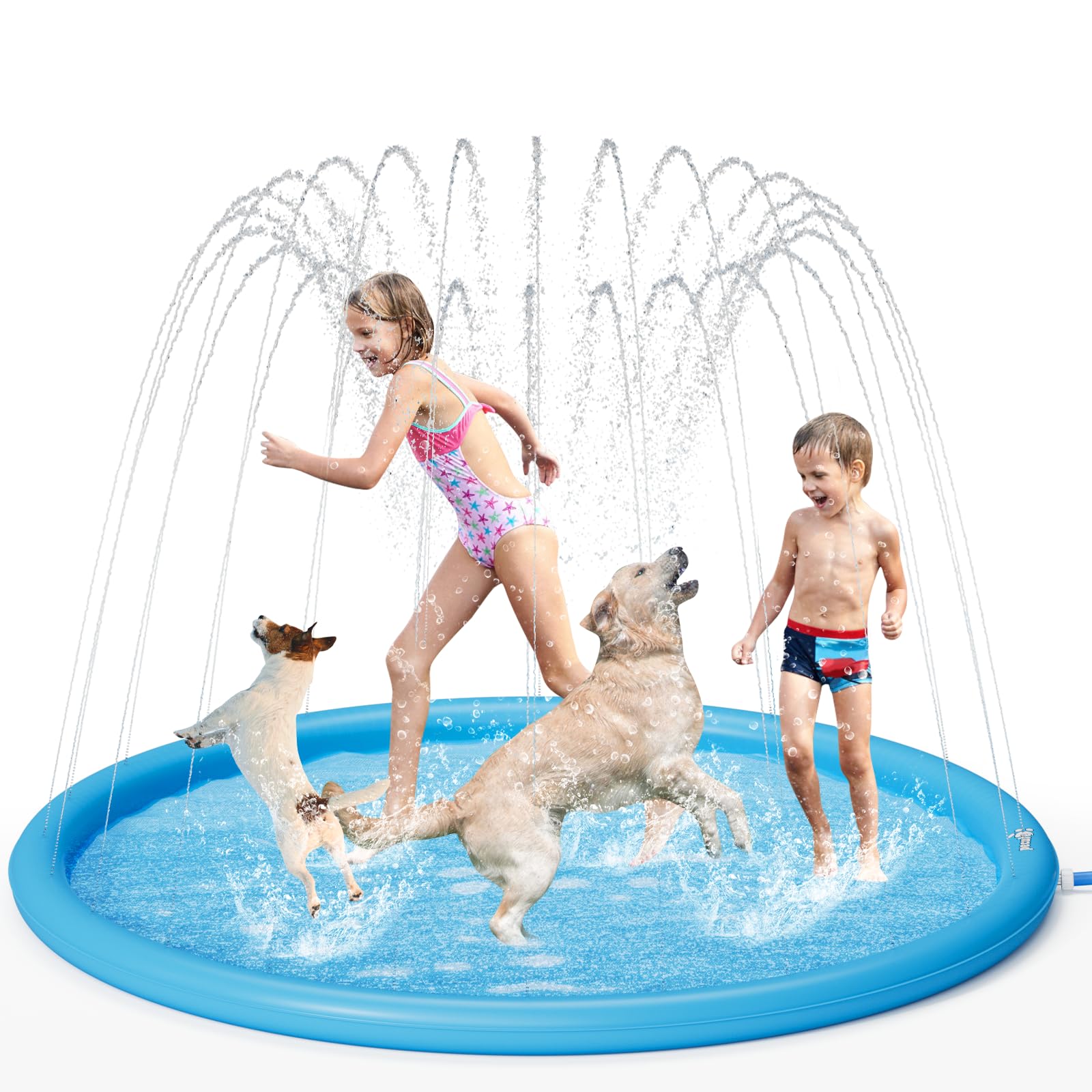 S-4XL Sprinkler Pad for Dogs & Kids