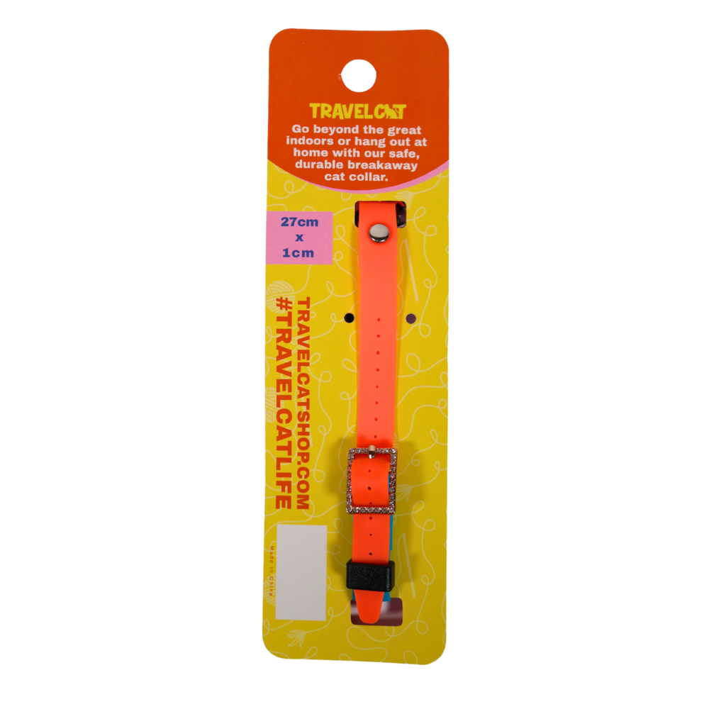 “The Travel Cat” Breakaway Cat Collar