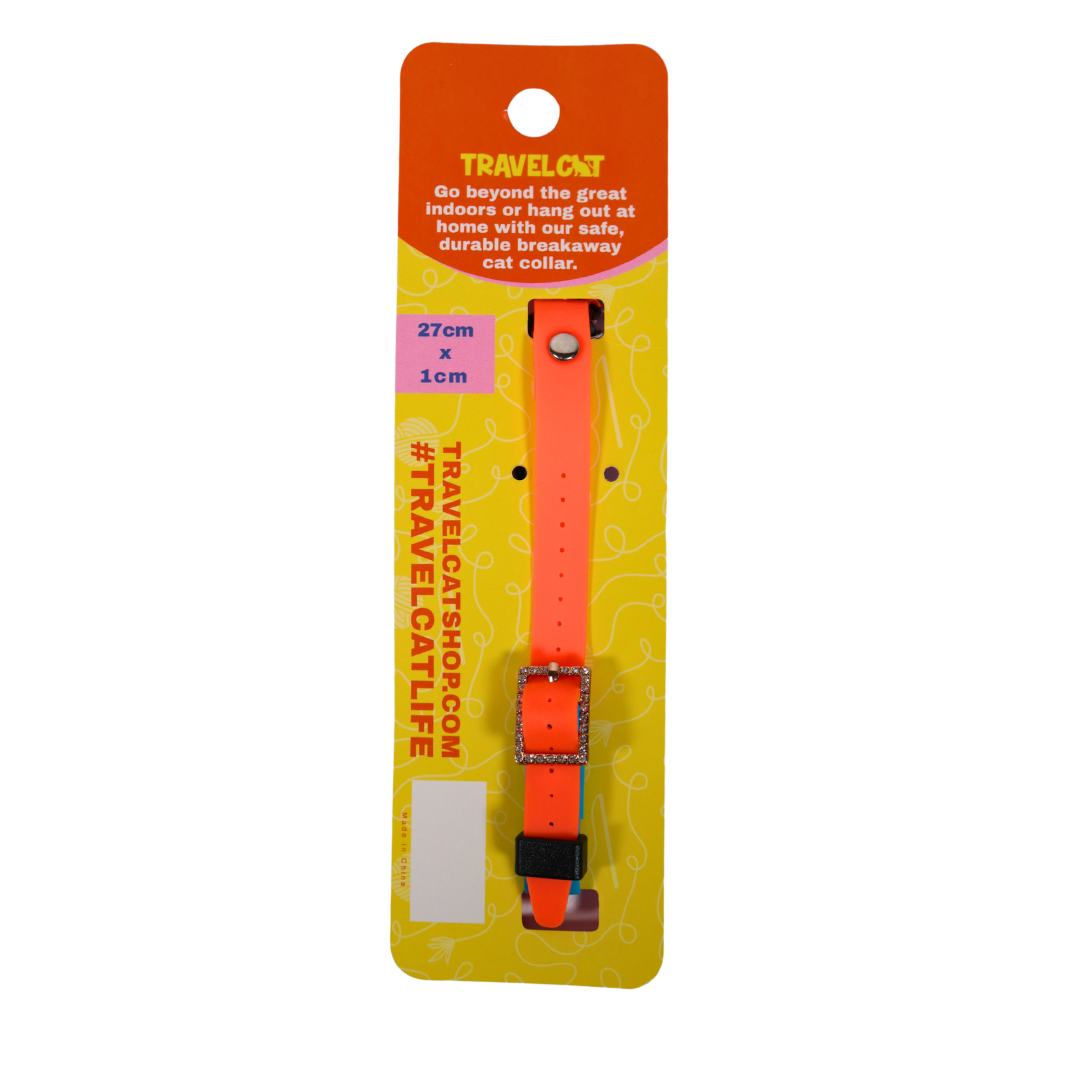 “The Travel Cat” Breakaway Cat Collar