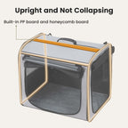 Portable Dog Car Carrier Crate Transportation Carrier Light Weight