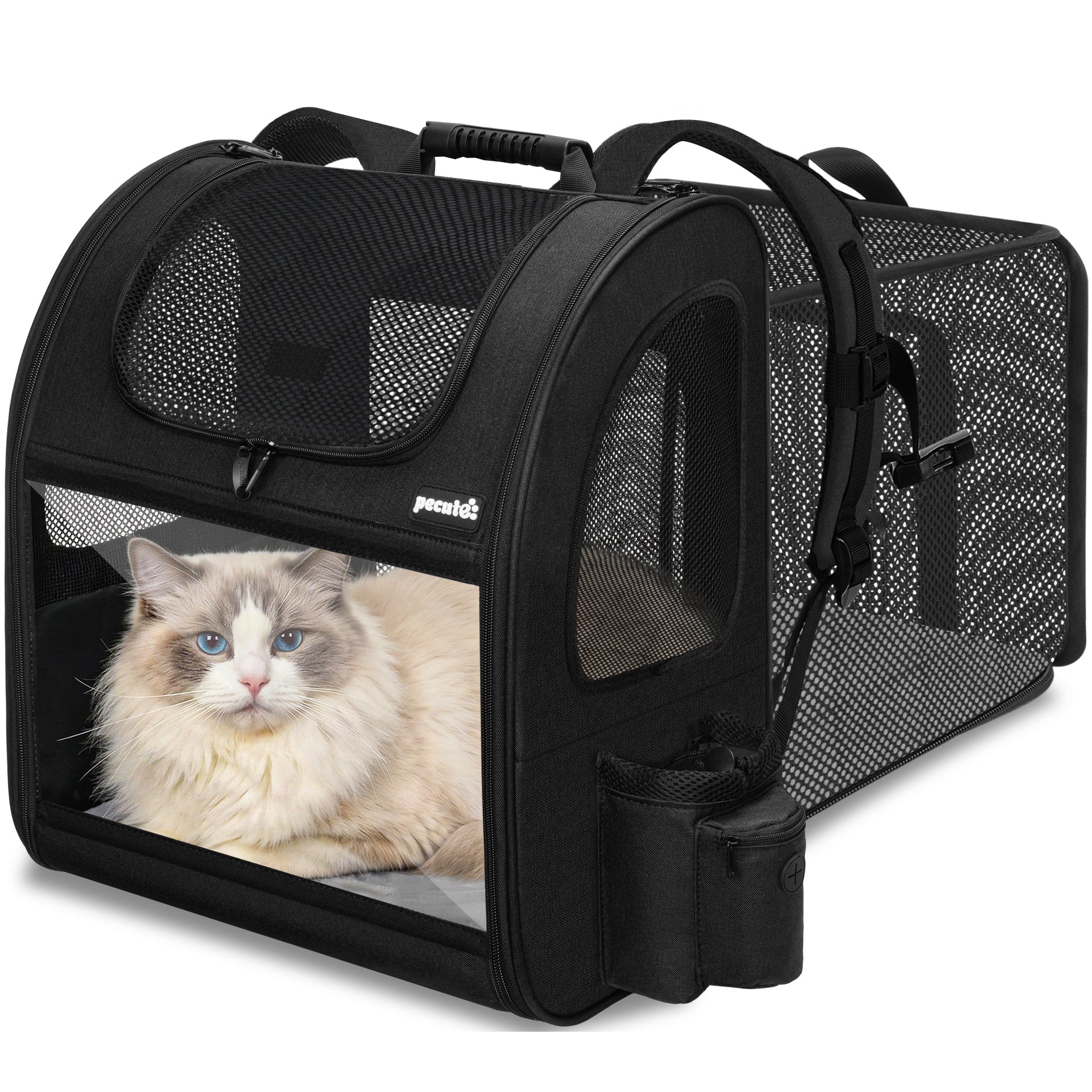 Expandable Portable Breathable Rucksack Cat Carrier Dog Backpack