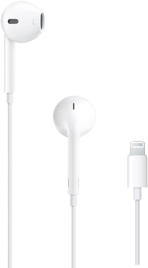 Pre-owned Apple Lightning EarPods, Wired Earbuds with Remote Control