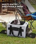 Cat Carrier Handbag Stable Breathable and Portable for Travel and Outing