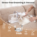 7-in-1 Dog Grooming Vacuum&Dryer for Shedding Grooming