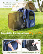 Portable Breathable Rucksack Pet Carrier Backpack
