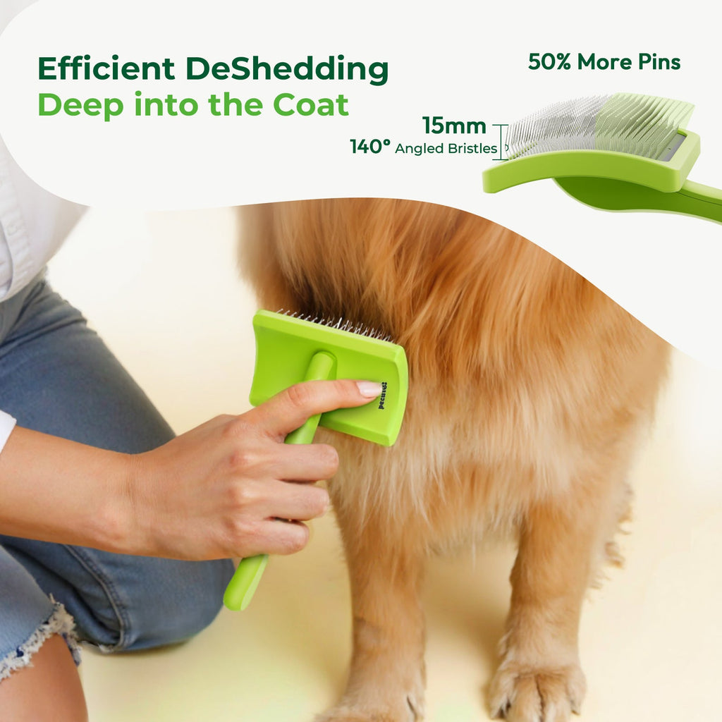 Professional Slicker Brush for Dogs & Pet Comb Grooming Dog Brush