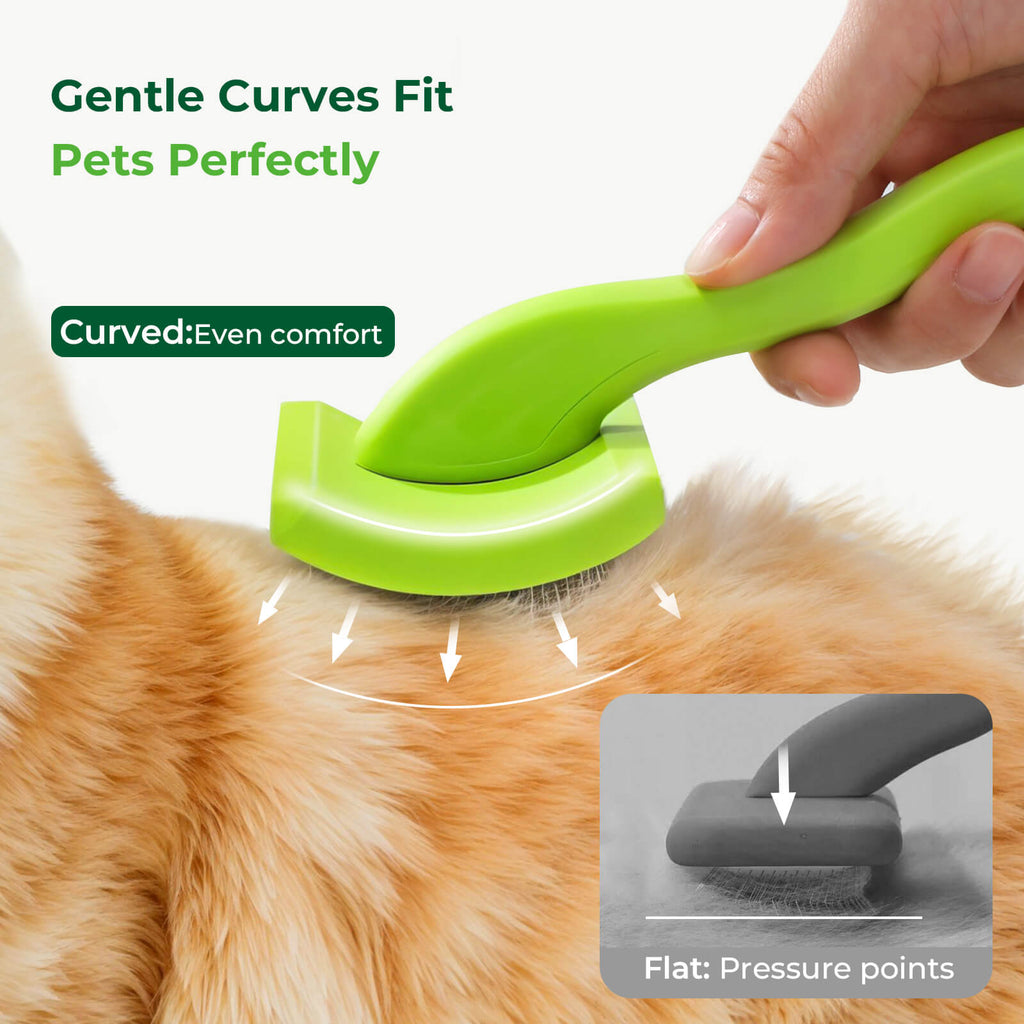 Professional Slicker Brush for Dogs & Pet Comb Grooming Dog Brush