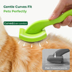 Professional Slicker Brush for Dogs & Pet Comb Grooming Dog Brush