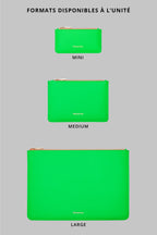 Pochette en cuir - Corps à Corps Neon