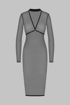 Robe midi avec harnais - Corps à Corps