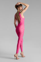 Catsuit dos ouvert - Flashback Néon