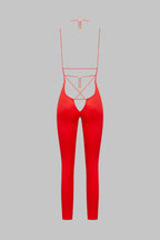 Catsuit bretelles dos ouvert - French Kiss