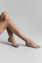 Bas nylon 15D - Gris - Legwear