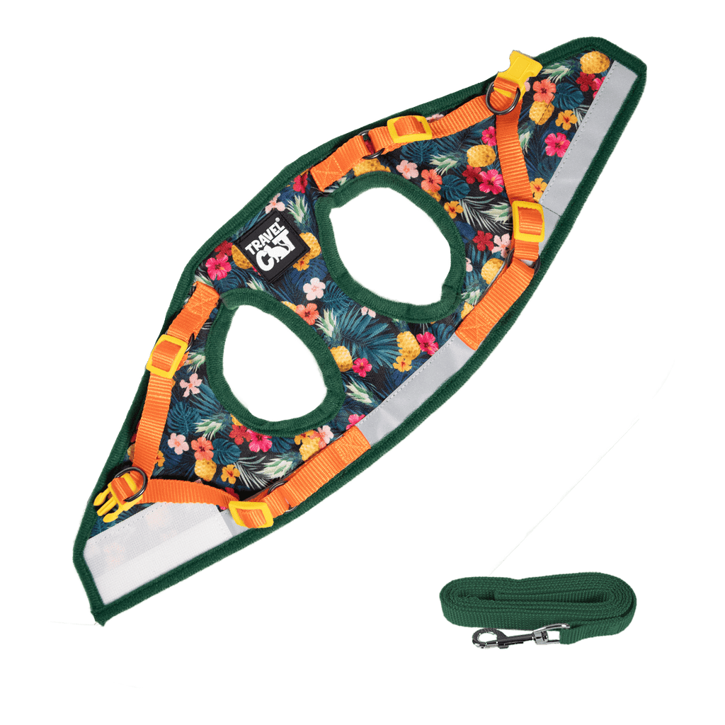 "The True Adventurer" Reflective Cat & Kitten Harness and Leash