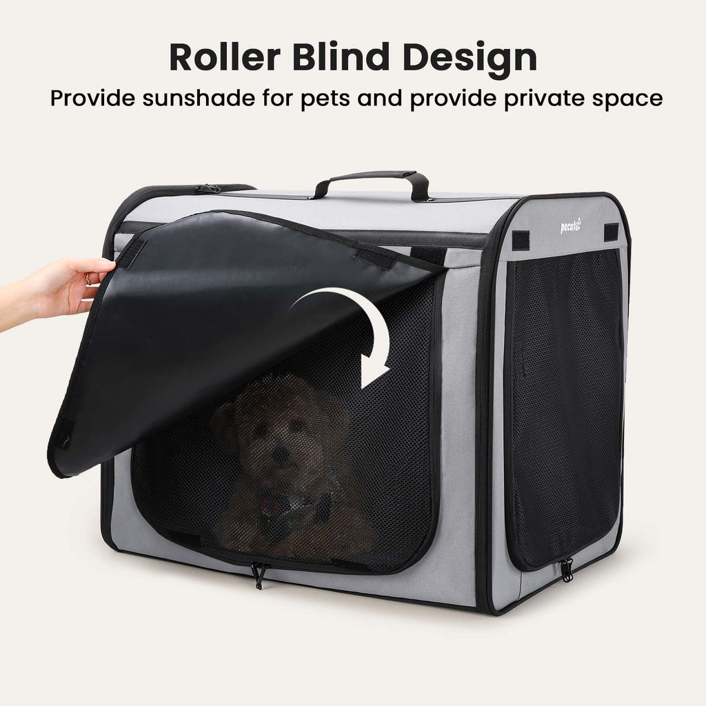 Portable Dog Car Carrier Crate Transportation Carrier Light Weight
