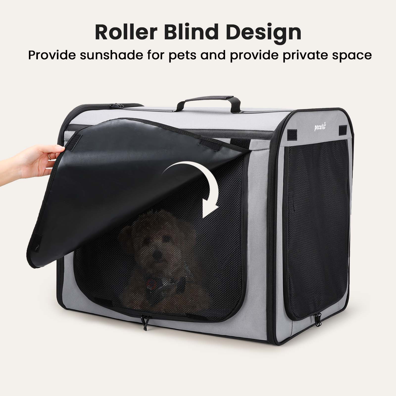 Portable Dog Car Carrier Crate Transportation Carrier Light Weight
