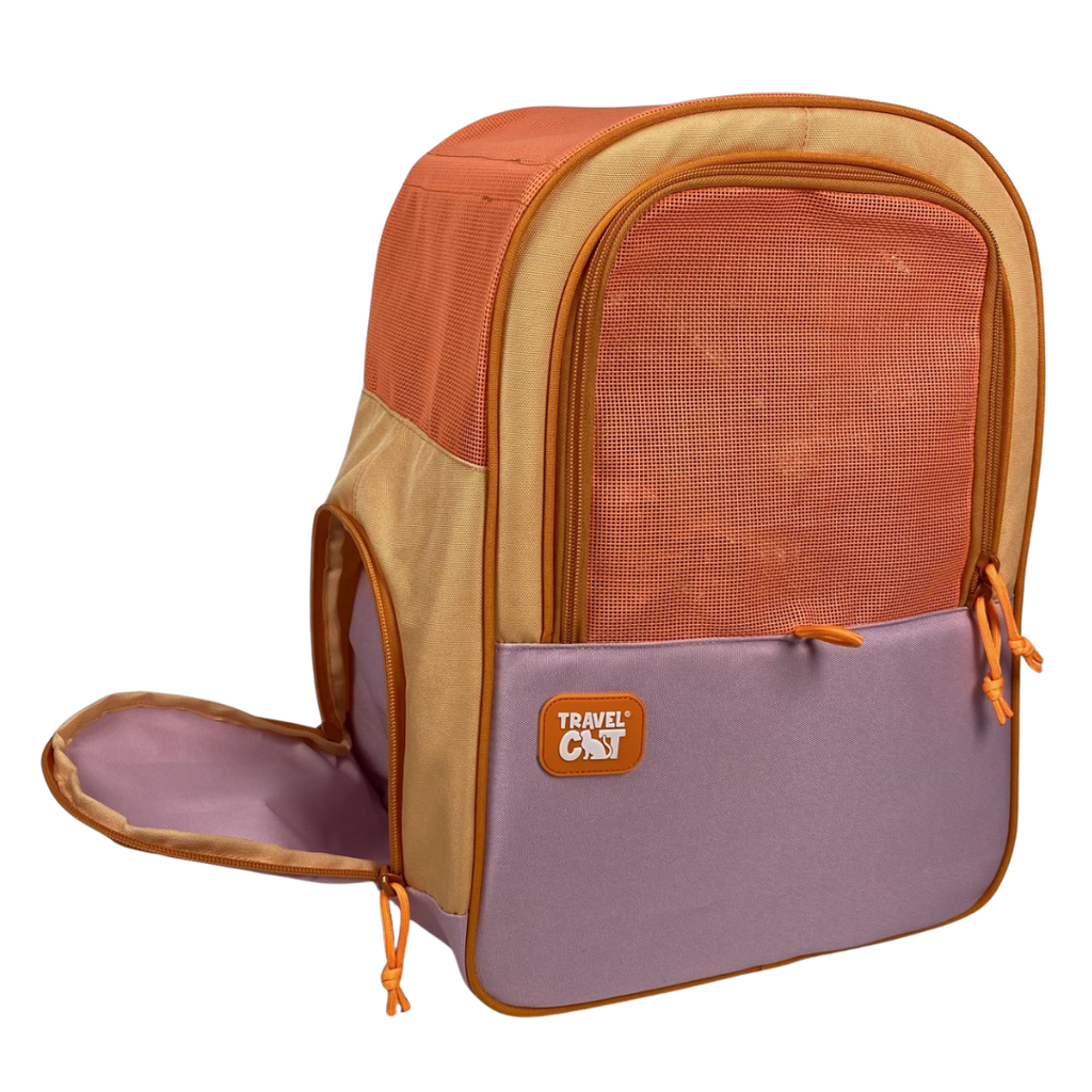"The Explorer" Cat Backpack - Sunset Pink