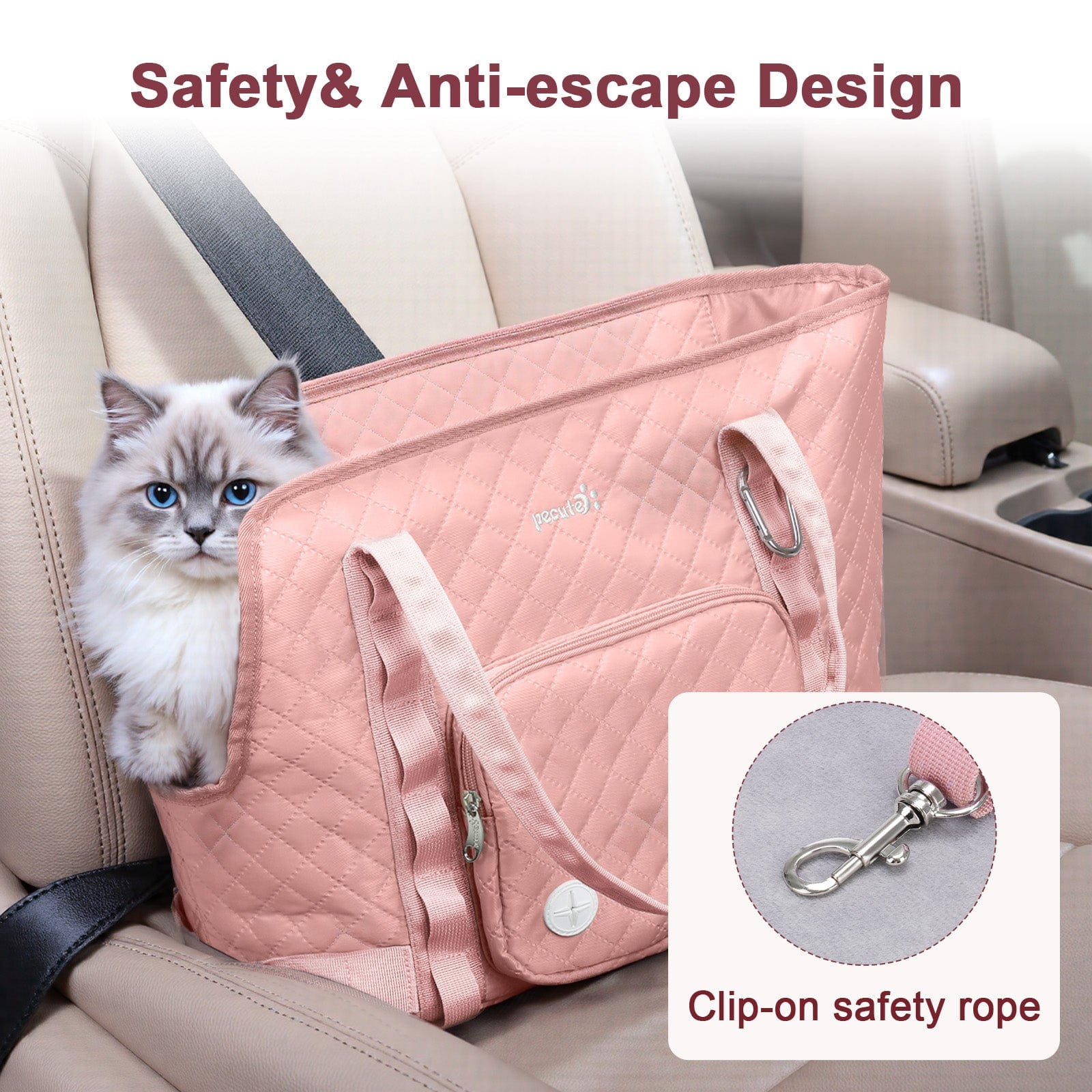 Dog Purse Carrier Lightweight for Small Dogs Puppies Tote Bag Dog Carrier