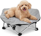 ELevated Pet Bed with Cooling Mat Cat Cooling Bed Built with 360° Breathable Mesh