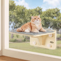 Wood Wall-Mounted Cat Climbing Shelf