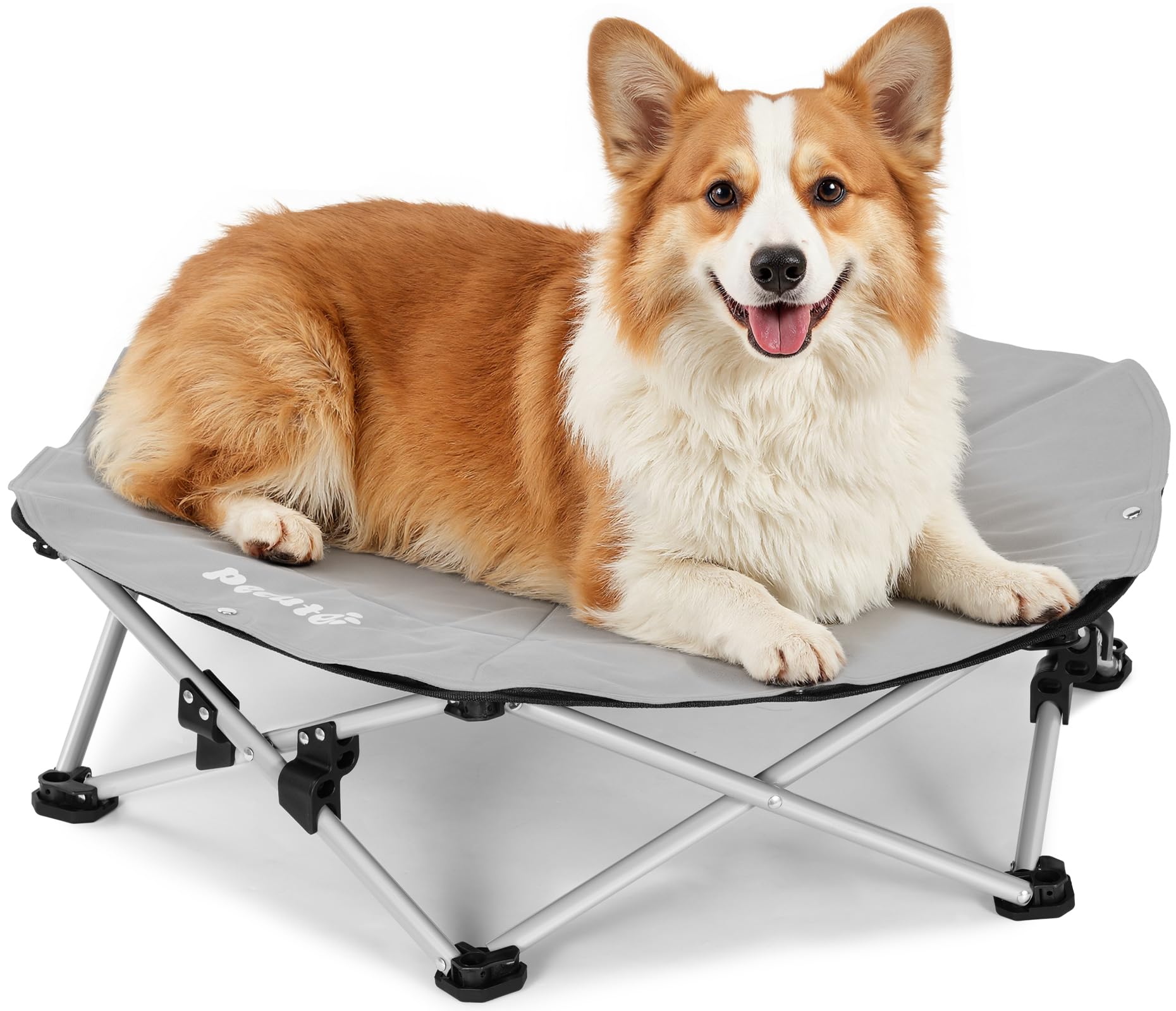 ELevated Pet Bed with Cooling Mat Cat Cooling Bed Built with 360° Breathable Mesh