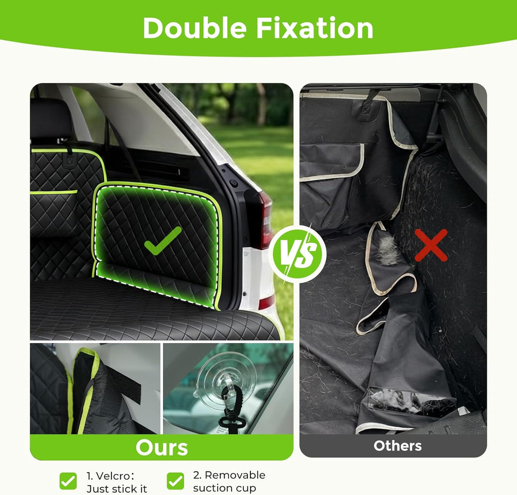 SUV Cargo Liner for Dogs Upgraded Scratch-proof Leather