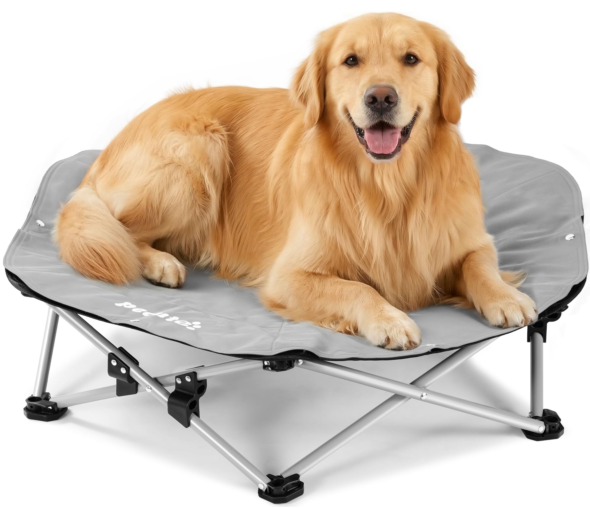 ELevated Pet Bed with Cooling Mat Cat Cooling Bed Built with 360° Breathable Mesh