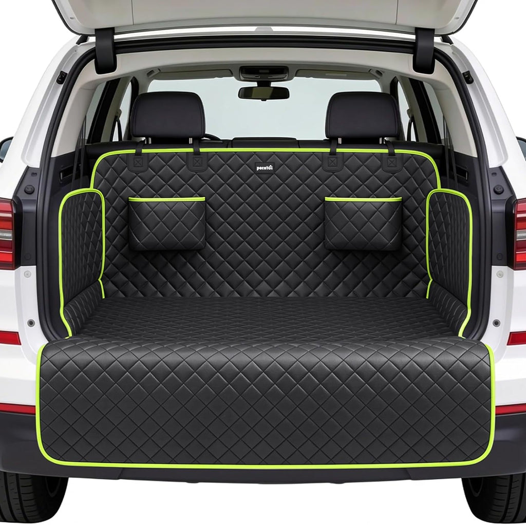 SUV Cargo Liner for Dogs Upgraded Scratch-proof Leather